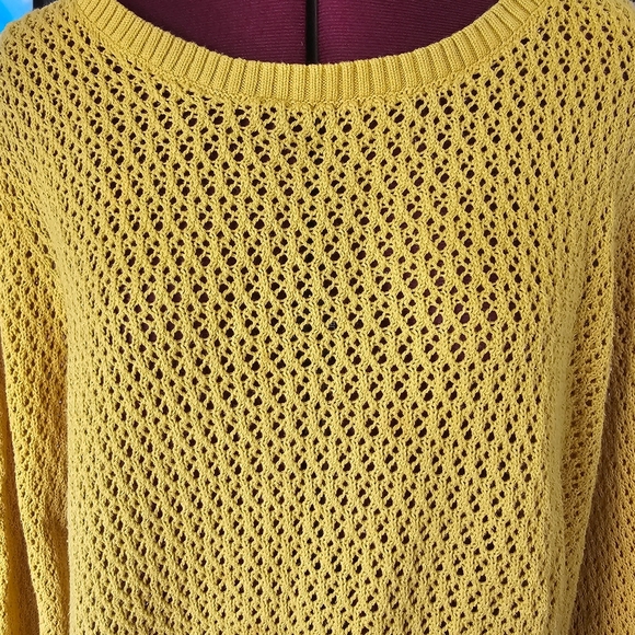 Van Heusen Loose Knit Crewneck Sweater Womens XL - Picture 5 of 11